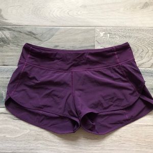Lululemon Speed Shorts